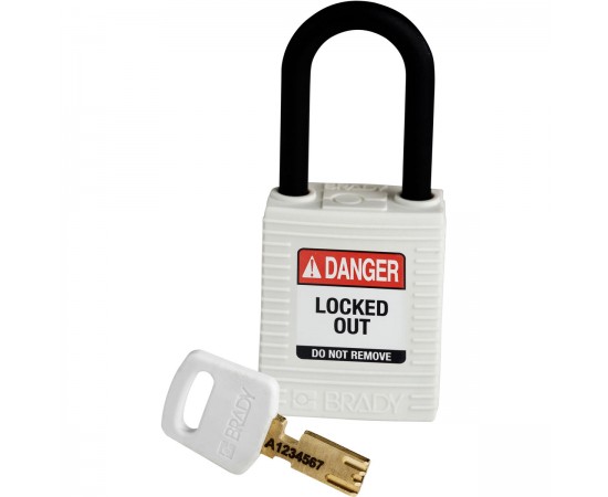 NYL-WHT-38PL-KD SafeKey Asma Kilitleri — Naylon NYL-WHT-38PL-KD SafeKey Asma Kilitleri — Naylon
