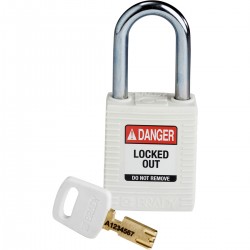 NYL-WHT-38ST-KD SafeKey Asma Kilitleri — Naylon