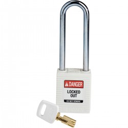 NYL-WHT-76ST-KD SafeKey Asma Kilitleri — Naylon