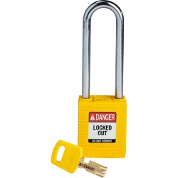 NYL-YLW-76ST-KD SafeKey Asma Kilitleri — Naylon