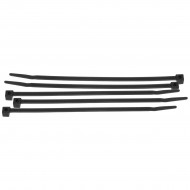 NYTIE-12.5x500-BK Naylon Tel ve Kablo Bağları