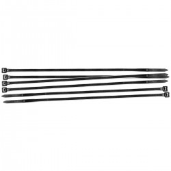 NYTIE-2.5x135-BK Naylon Tel ve Kablo Bağları