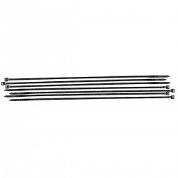NYTIE-3.5X290-BK Naylon Tel ve Kablo Bağları