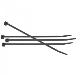NYTIE-4.8x178-BK Naylon Tel ve Kablo Bağları