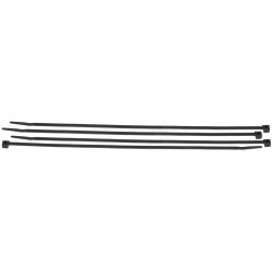 NYTIE-4.8x390-BK Naylon Tel ve Kablo Bağları