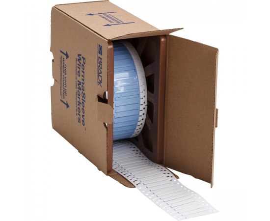 PS-094-2-WT PermaSleeve Tel İşaretleme Makaronları PS-094-2-WT PermaSleeve Tel İşaretleme Makaronları