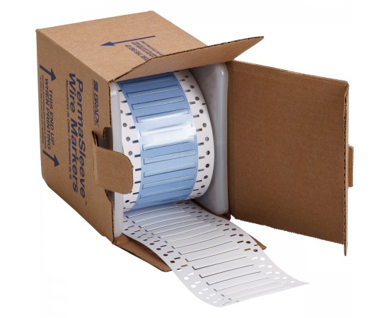 PS-094-2-WT-S-4 PermaSleeve Tel İşaretleme Makaronları PS-094-2-WT-S-4 PermaSleeve Tel İşaretleme Makaronları