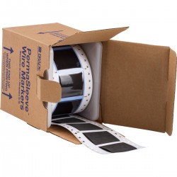 3PS-1500-2-BK-S PermaSleeve Tel İşaretleme Makaronları