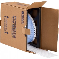 PS-125-2-WT-2 PermaSleeve Tel İşaretleme Makaronları
