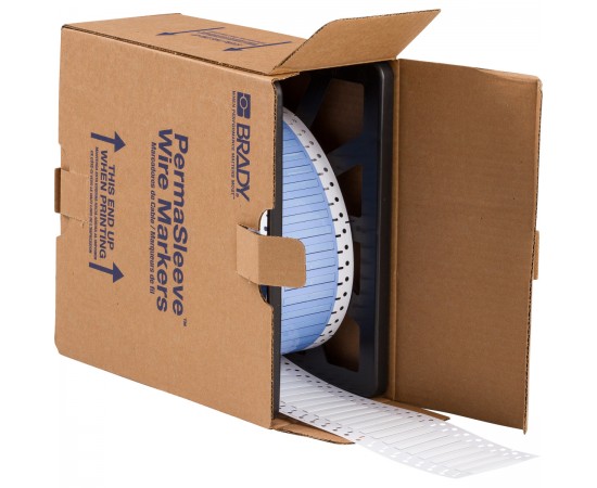 PS-125-2-WT-2 PermaSleeve Tel İşaretleme Makaronları PS-125-2-WT-2 PermaSleeve Tel İşaretleme Makaronları
