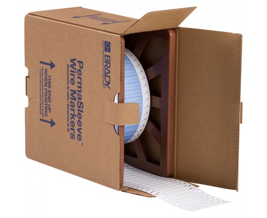PS-125-2-WT-3 PermaSleeve Tel İşaretleme Makaronları PS-125-2-WT-3 PermaSleeve Tel İşaretleme Makaronları