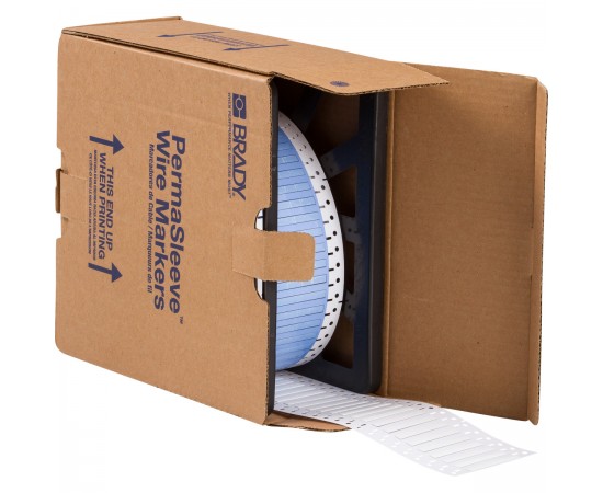 PS-125-2-WT-4 PermaSleeve Tel İşaretleme Makaronları PS-125-2-WT-4 PermaSleeve Tel İşaretleme Makaronları