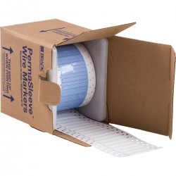 PS-125-2-WT-S-2 PermaSleeve Tel İşaretleme Makaronları