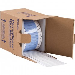 PS-125-2-WT-S-4 PermaSleeve Tel İşaretleme Makaronları