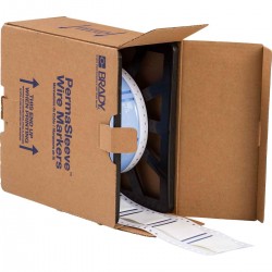 3PS-1500-2-WT PermaSleeve Tel İşaretleme Makaronları