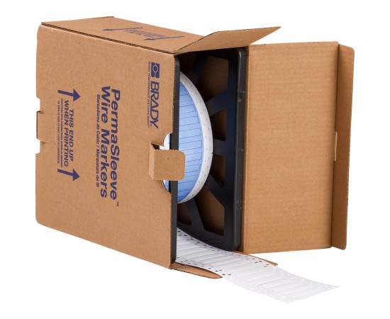 PS-187-2-WT-3 PermaSleeve Tel İşaretleme Makaronları PS-187-2-WT-3 PermaSleeve Tel İşaretleme Makaronları