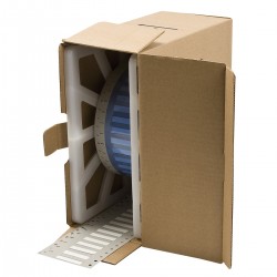 PS-187-2-WT-4 PermaSleeve Tel İşaretleme Makaronları