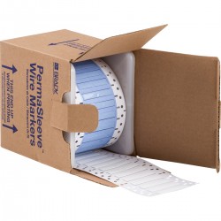PS-187-2-WT-S-2 PermaSleeve Tel İşaretleme Makaronları