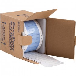 PS-250-150-WT-S PermaSleeve Tel İşaretleme Makaronları