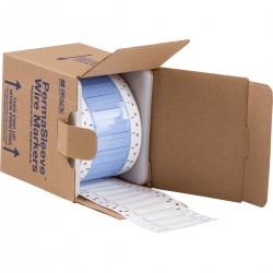PS-250-2-WT-S PermaSleeve Tel İşaretleme Makaronları