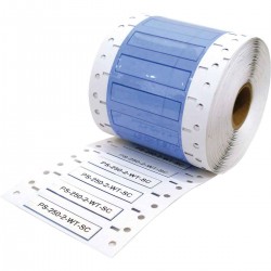 PS-250-2-WT-SC-2 PermaSleeve Tel İşaretleme Makaronları