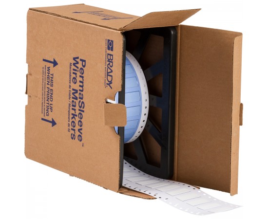 PS-375-150-WT 76 mm Kukalı PermaSleeve Polyolefin Tel İşaretleme Makaronları PS-375-150-WT 76 mm Kukalı PermaSleeve Polyolefin Tel İşaretleme Makaronları