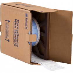 PS-375-2-WT-2 PermaSleeve Tel İşaretleme Makaronları