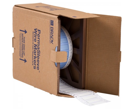 PS-375-2-WT-2 PermaSleeve Tel İşaretleme Makaronları PS-375-2-WT-2 PermaSleeve Tel İşaretleme Makaronları
