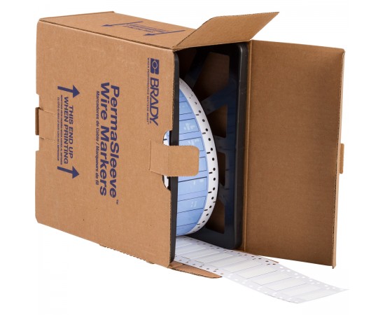PS-375-2-WT-4 PermaSleeve Tel İşaretleme Makaronları PS-375-2-WT-4 PermaSleeve Tel İşaretleme Makaronları