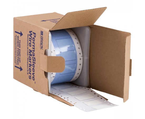 PS-500-150-WT-S-2 PermaSleeve Tel İşaretleme Makaronları PS-500-150-WT-S-2 PermaSleeve Tel İşaretleme Makaronları