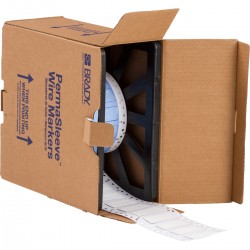 PS-500-2-WT PermaSleeve Tel İşaretleme Makaronları