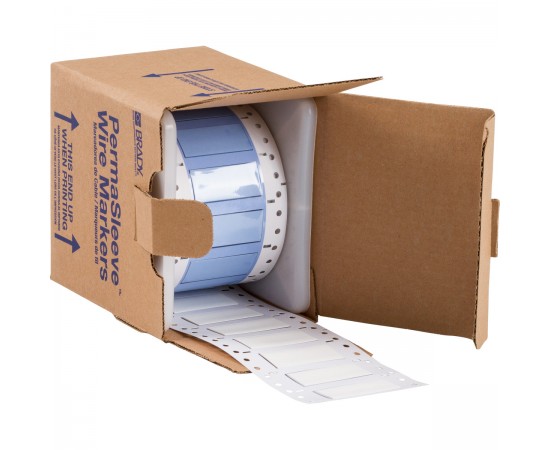 PS-500-2-WT-S-2 PermaSleeve Tel İşaretleme Makaronları PS-500-2-WT-S-2 PermaSleeve Tel İşaretleme Makaronları