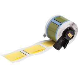 M6-1000-1-342-YL M610, M611, BMP61, M710 (etiket adaptörlü) ve BMP71 (etiket adaptörlü) için PermaSleeve® Isıyla Daralan Etiketler