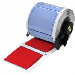 M6-1000-175-342-RD M610, M611, BMP61, M710 (etiket adaptörlü) ve BMP71 (etiket adaptörlü) için PermaSleeve® Isıyla Daralan Etiketler