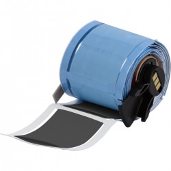 M6-1000-2-342-BK-R M610, M611, BMP61, M710 (etiket adaptörlü) ve BMP71 (etiket adaptörlü) için PermaSleeve® Isıyla Daralan Etiketler