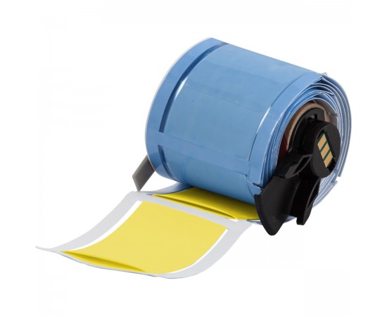 M6-1000-2-342-YL-R M610, M611, BMP61, M710 (etiket adaptörlü) ve BMP71 (etiket adaptörlü) için PermaSleeve® Isıyla Daralan Etiketler