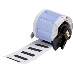 M6-125-1-342-BK M610, M611, BMP61, M710 (etiket adaptörlü) ve BMP71 (etiket adaptörlü) için PermaSleeve® Isıyla Daralan Etiketler