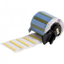 M6-125-175-342-YL M610, M611, BMP61, M710 (etiket adaptörlü) ve BMP71 (etiket adaptörlü) için PermaSleeve® Isıyla Daralan Etiketler