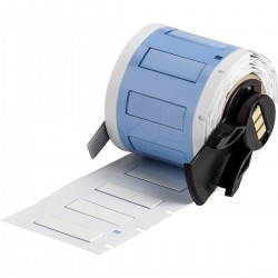 M6-187-1-342-WT M610, M611, BMP61, M710 (etiket adaptörlü) ve BMP71 (etiket adaptörlü) için PermaSleeve® Isıyla Daralan Etiketler