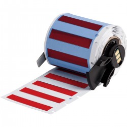 M6-187-175-342-RD M610, M611, BMP61, M710 (etiket adaptörlü) ve BMP71 (etiket adaptörlü) için PermaSleeve® Isıyla Daralan Etiketler