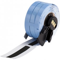M6-187-2-342-BK-R M610, M611, BMP61, M710 (etiket adaptörlü) ve BMP71 (etiket adaptörlü) için PermaSleeve® Isıyla Daralan Etiketler