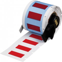 M6-250-1-342-RD M610, M611, BMP61, M710 (etiket adaptörlü) ve BMP71 (etiket adaptörlü) için PermaSleeve® Isıyla Daralan Etiketler