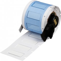 M6-250-1-342-WT M610, M611, BMP61, M710 (etiket adaptörlü) ve BMP71 (etiket adaptörlü) için PermaSleeve® Isıyla Daralan Etiketler