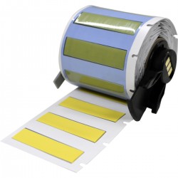 M6-250-175-342-YL M610, M611, BMP61, M710 (etiket adaptörlü) ve BMP71 (etiket adaptörlü) için PermaSleeve® Isıyla Daralan Etiketler