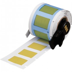 M6-375-1-342-YL M610, M611, BMP61, M710 (etiket adaptörlü) ve BMP71 (etiket adaptörlü) için PermaSleeve® Isıyla Daralan Etiketler