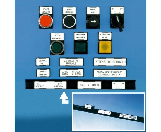 ADHESIVE CHANNEL 1000 mm bi PTxxxx, P1xxxx yapışkansız etiketler için yapışkanlı ray ADHESIVE CHANNEL 1000 mm bi PTxxxx, P1xxxx yapışkansız etiketler için yapışkanlı ray