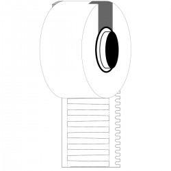 M6-30x4.2-7596-WT M611, M610 ve M710 için DuraSleeve Tel İşaretleme Kartları