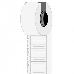 M6-30x4.2-7597-WT M611, M610 ve M710 için DuraSleeve Tel İşaretleme Kartları