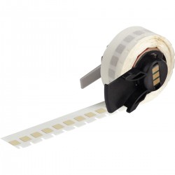 M6-1-724 M610, M611, BMP61, M710 (etiket adaptörlü) ve BMP71 (etiket adaptörlü) için Ultra Isı Dayanımına Sahip Mat Amber Polyamid Etiketler