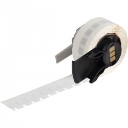 M6-1-718 M610, M611, BMP61, M710 (etiket adaptörlü) ve BMP71 (etiket adaptörlü) için Elektrostatik Sönümleme (ESD) özelliğine sahip Ultra İnce Polyamid Etiketler